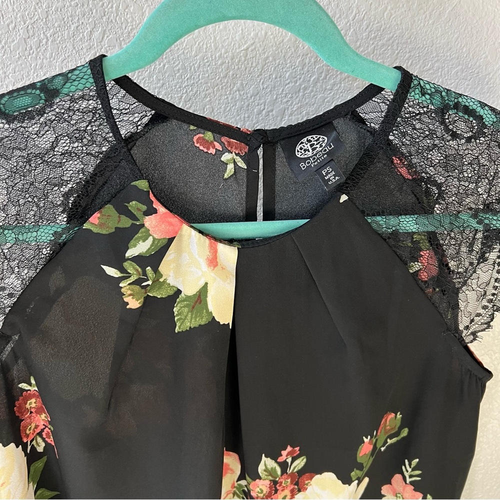 💗BOBEAU Petite Floral Blouse - Picture 4 of 7